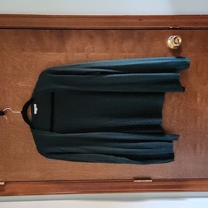 Gently-used Maurices Dark Green Cardigan w/ Back Cutouts, Size XL
